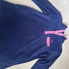 Simply Southern Women s Large Navy Blue Fleece Pullover