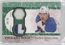 2012 Upper Deck Artifacts Emerald Jersey/Patch 34/36 Patrik Berglund Patch o1h