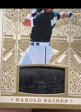 2025 Harold Baines Game Used Bat Relic /5 Outside Bat with Scuffs! White Sox HOF