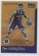 2019 NBA Hoops Premium Stock Purple Nickeil Alexander-Walker #17 Rookie RC 09ft