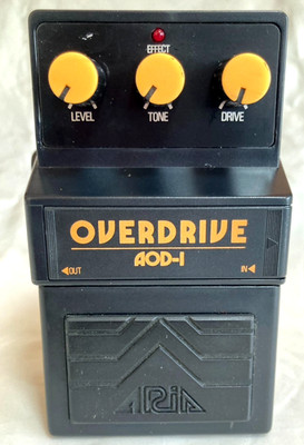 [Vintage] Aria AOD-1 Overdrive Guitar Effects Pedal 90s Free Shipping From Japan
