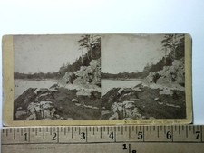 Diamond Cove Casco Bay Maine Stereoview Kilburn Brothers 1870s Diamond Cove Casco Bay Maine Stereoview Kilburn Brothers 1870s