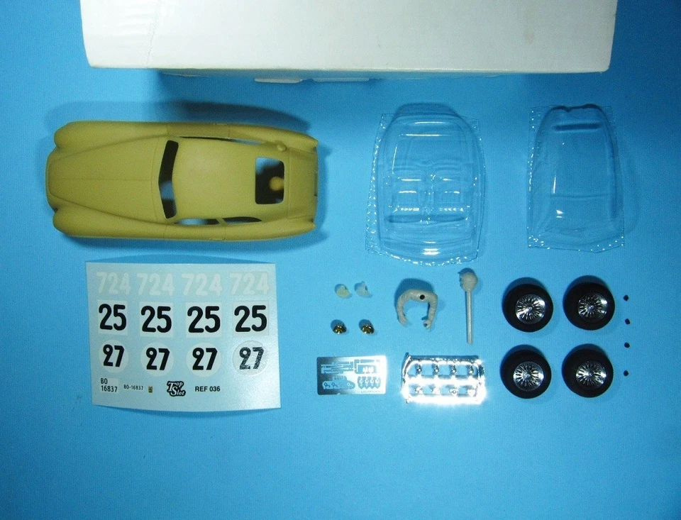 TOP SLOT  1/32 FERRARI F-166 MM LE MANS 1950 51 MILLE MIGLIA KIT RESINA CLASSIC - Imagen 2 de 4