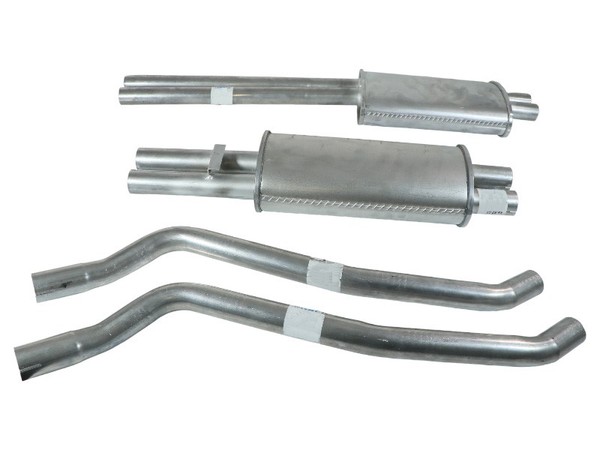 Stahl Auspuffanlage Ab Hosenrohr FüR Mercedes 230SL 250SL 280SL W113 Pagode-image