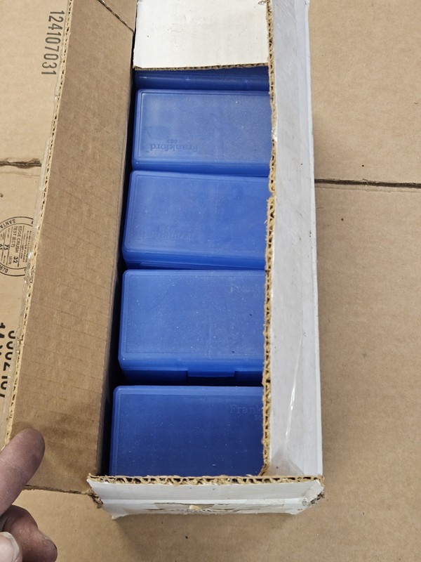 Frankford Arsenal 10-pack of 50-round blue ammo Tray