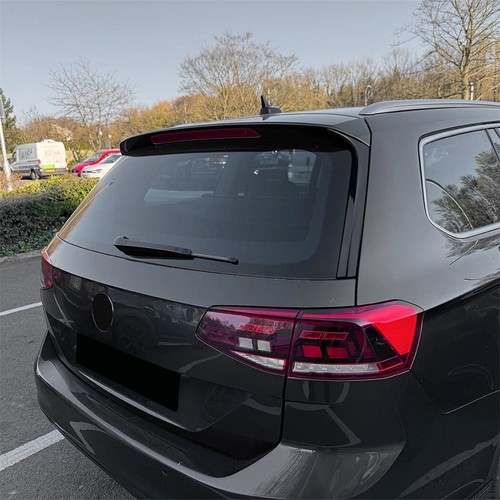 Black Rear Window Side Spoiler Trim for Passat B8 B8 5 Wagon 2015 2023 Set of 2 - Bild 7 von 10