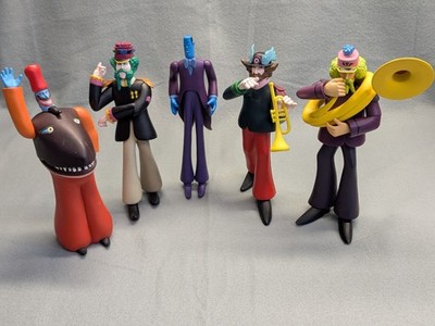 Vintage BEATLES Yellow Submarine SET OF 5 ACTION FIGURES 1999/2000
