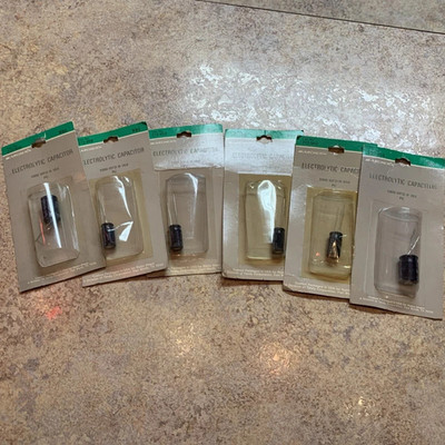 Archer 272-958 1000mfd Electrolytic Capacitor 16V PCn Lot of 6