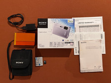 Orange SONY Cyber-shot DSC-TX30 18.2MP Digital Camera 5x Optical Zoom English