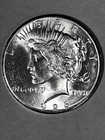 1926 P  PEACE  Dollar  GEM BU+ REGULAR $1400 ,NOW SALE PRICE $450  GEM BU PRICE — photo 1