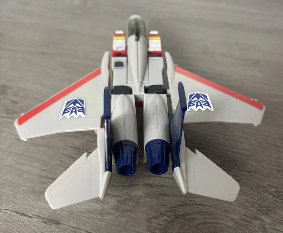 Vintage 1984 G1 Transformers Starscream Figure Pre-Rub Action Figure, Incomplete - Image 4 of 4