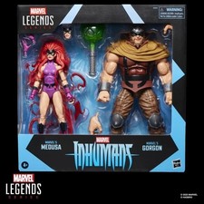 2025 Marvel Fantastic Four Legends Inhumans MEDUSA & GORGON 6  Hasbro Figure 2Pk
