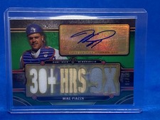 2024 Topps Triple Thread Mike Piazza Emerald Auto Relic #3/18