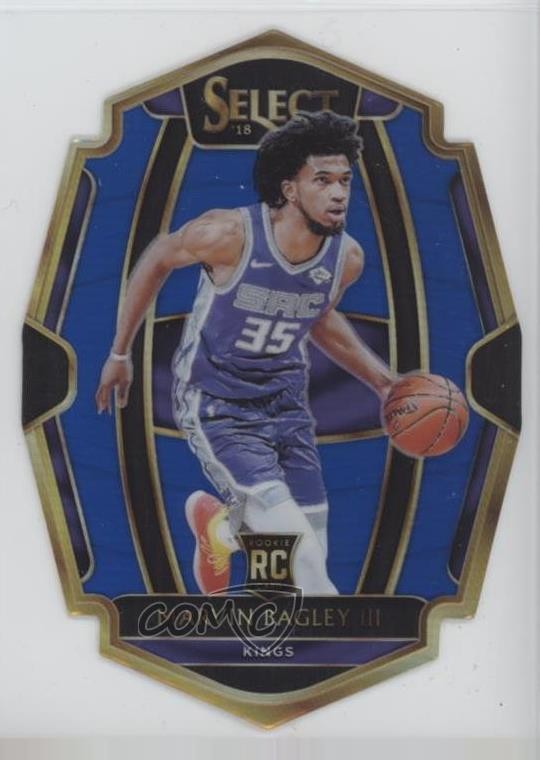 2018 Panini Select Premier Level Blue Prizm 144/249 Marvin Bagley III #112 1dm4
