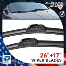 26+17 Front Windshield Wiper Blades Top Quali...