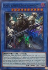 Demise, Supreme King of Armageddon - OP08-EN005 - Super Rare - Unlimited Edition