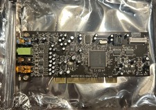 Creative Labs SB0410 Sound Blaster Live 4-port 24-bit PCI Sound Card TESTED