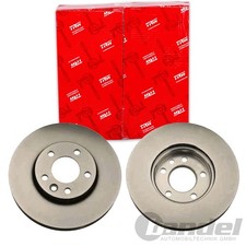 2X TRW BREMSSCHEIBEN 308mm BELÜFTET VORNE PASSEND FÜR VW CALIFORNIA MULTIVAN