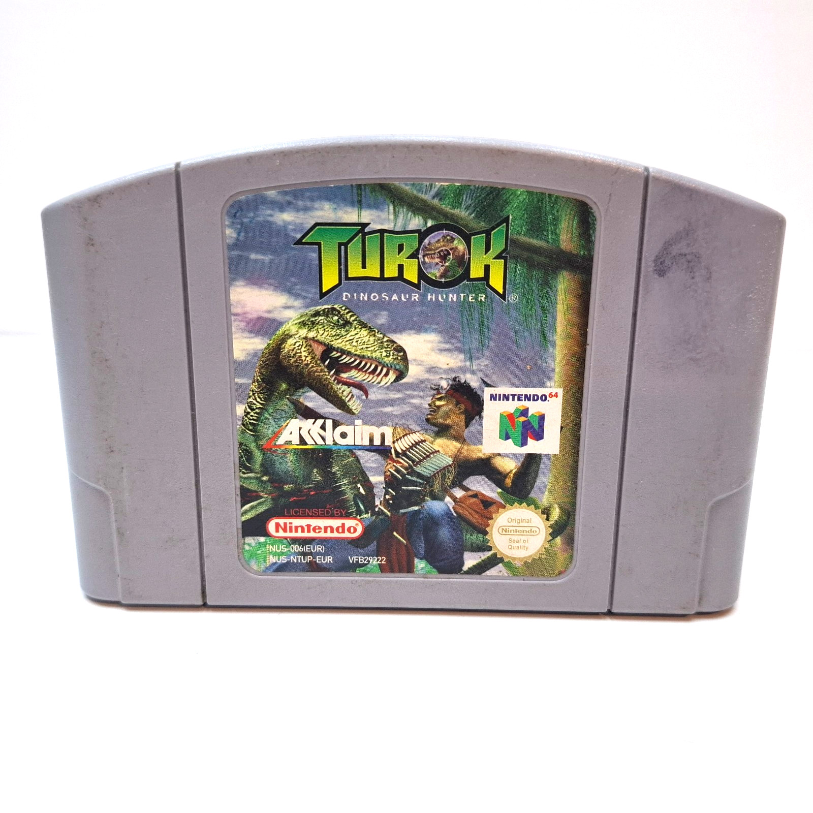 Turok 1 Dinosaur Hunter - Nintendo 64 Jeu - N64 Pal Module) Tireur - 12287550