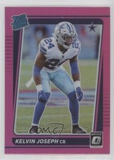 2021 Panini Donruss Optic Rated Rookie Pink Prizm Kelvin Joseph #250 0a9a