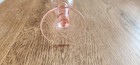 VTG Glastonbury Lotus Pink Glass Goblet or Wine Glass w/ Vertical Panels 5 1/2" — photo 2