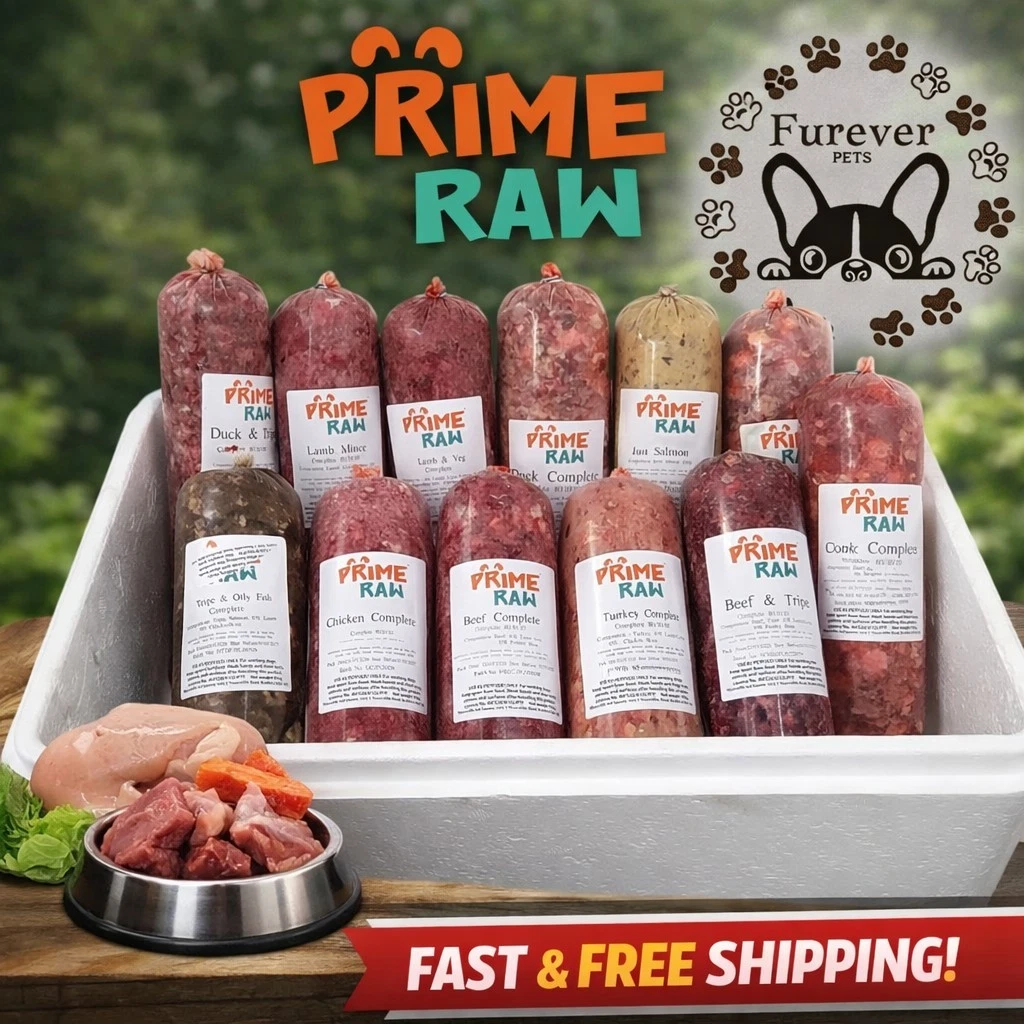 Frozen Raw Dog Food 80|10|10 Completes 454g Frozen Chubs
Opens in a new window or tab