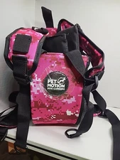 Pink Camo Pet Motion Dog Carrier New
