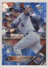 2016 Topps Box Set Chrome Sapphire Edition /250 Wilmer Flores #86 nd3