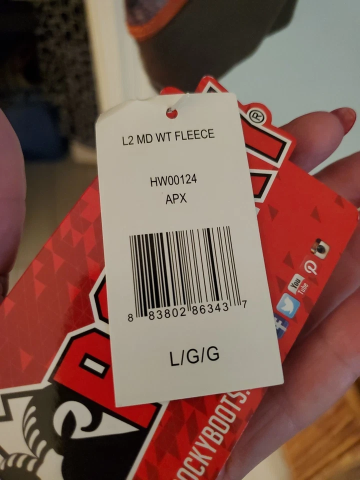 Men’s Rocky Realtree Camo Hunting Coat Jacket Fleece Mid Weight NEW NWT Large LG - Image 3 of 4