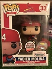 Funko Pop MLB Yadier Molina #33 St. Louis Cardinals Busch Stadium Exclusive