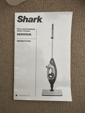 Shark S6005UK Handheld Steam Cleaner Grey White