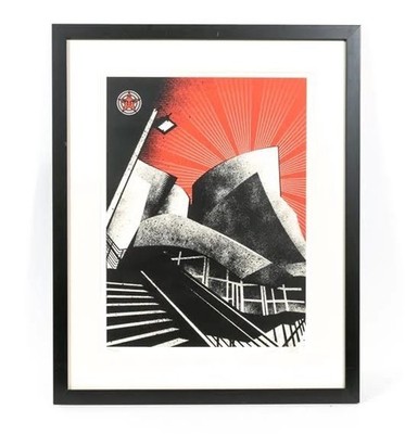 SHEPARD FAIREY/OBEY GIANT A PHILHARMONIC HALL **New, Unframed Print**