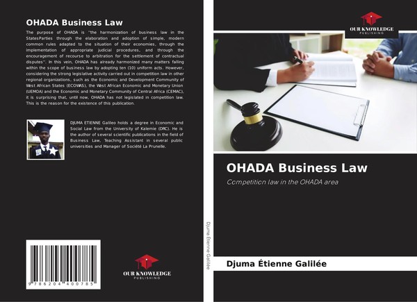 Djuma ÉTienne GaliléE | Ohada Business Law | Taschenbuch | Englisch (2022)-image