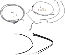Extended Braided S.S. Control Cable Kit for 16" Gorilla Bars BuB. B30-1166