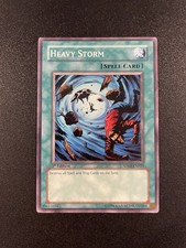 Heavy Storm 1st Edition SD09-EN025 Structure Deck Dinosaur's Rage Yu-Gi-Oh! Card