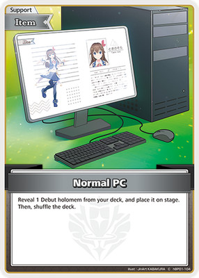Normal PC C Hololive OFFIZIELLES KARTENSPIEL hBP01-104 Blooming Radiance ENGLISCH
