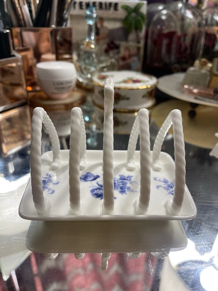 VINTAGE 1960S / 70S COALPORT COUNTRYWARE 4 SLICE TOAST RACK EXCELLENT CONDITION - Image 4 of 4