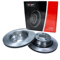 2X Maxgear Bremsschebeiben 314Mm AußEnbelÜFtet Hinten Passend FÜR VW California