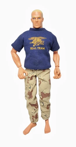 VGT 1996 Hasbro Inc Doll Pawtucket RI Seal Team GI Joe Military Adventure 11”