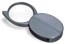 Donegan P-904 4X Magni-Pak Pocket Magnifier in Protective Swing-Away Case
