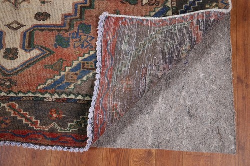 Vintage Rust Handmade Wool Bakhtiari Area Rug 5x10 Tribal Traditional Carpet - Picture 8 of 22