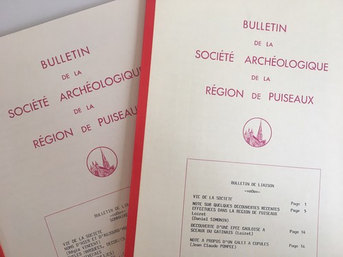 N° 9-10 Notiziario Della Societè Archeologico Regione Di Puiseaux Loiret 1984-87