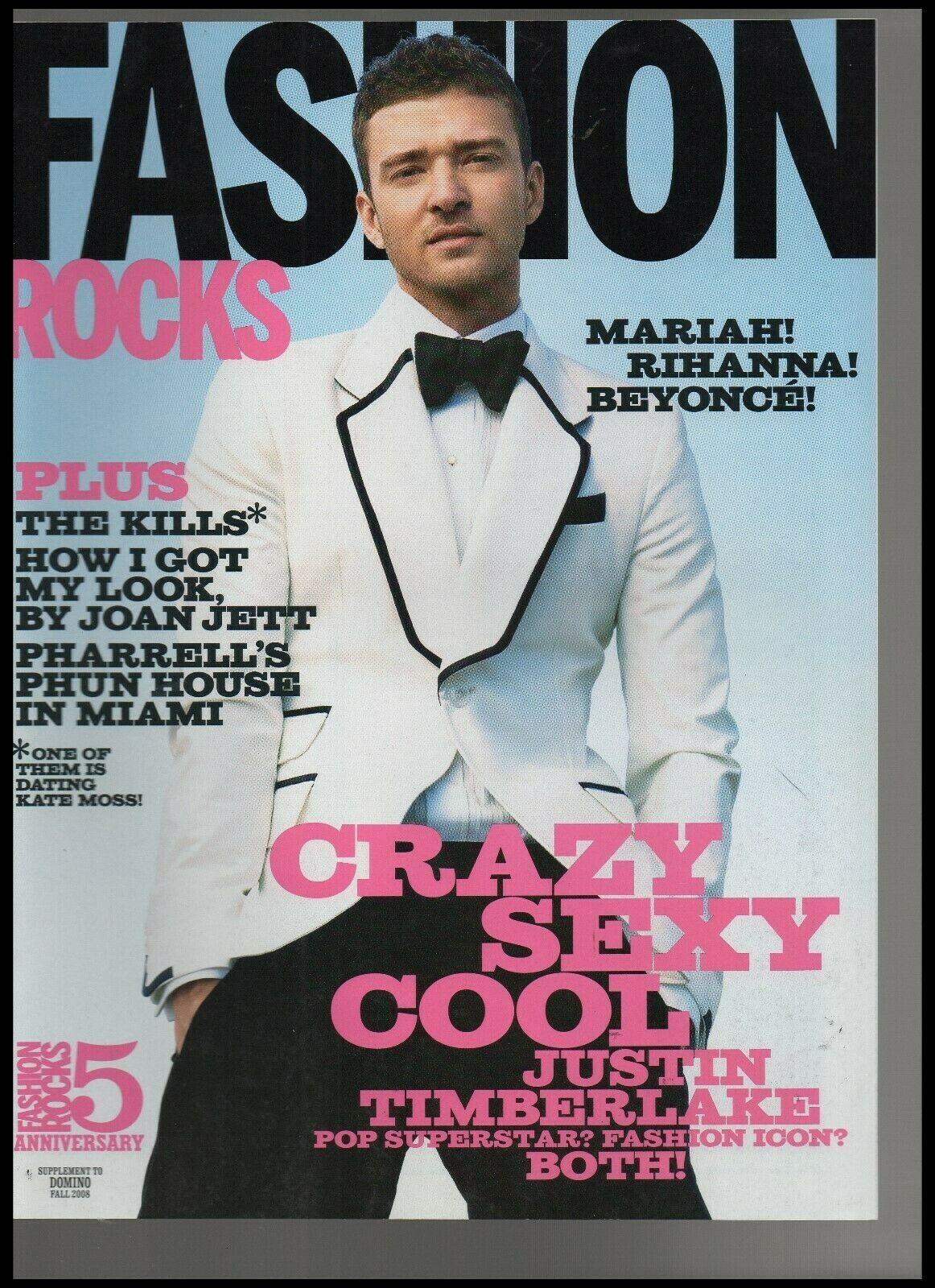 Fashion Rocks Fall 2008 Justin Timberlake Crazy Sexy  Mariah Beyonce Rihanna