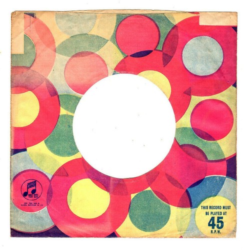 COLUMBIA - X 1 ORIG 1960's UK 7" RECORD COMPANY SLEEVE/S IN VG TO VG+ CON. - Picture 6 of 12