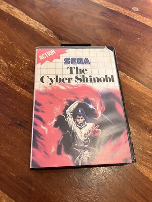 The Cyber Shinobi – Sega Master System – Jeu Complet Bon état
