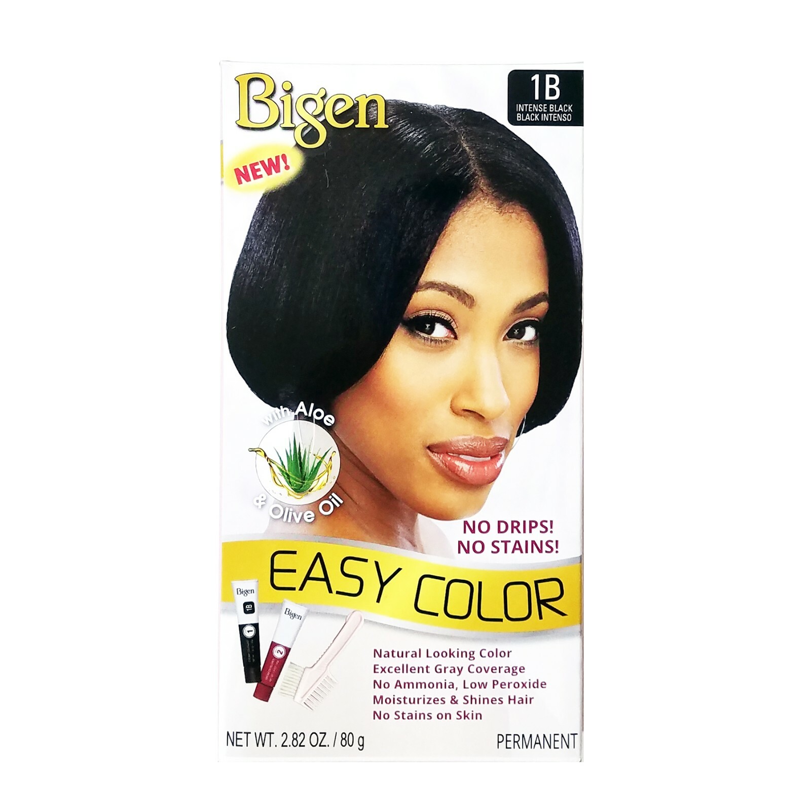 Long Lasting Permanent Hair Dye Gray Covers 2.82oz