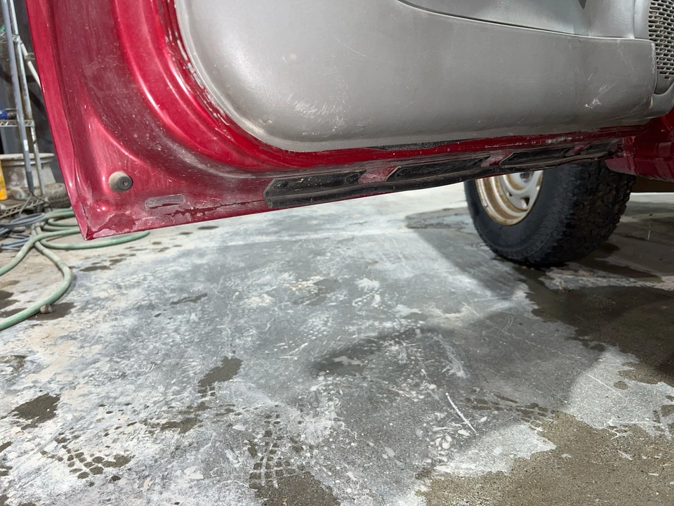 98-04 Chevy S10 Driver LH Front Dark Cherry Red-94U Manual Door Shell Foto 4 de 4