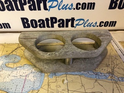 Sea Ray Teak Cup Holder - 2 Cups, 10" | eBay