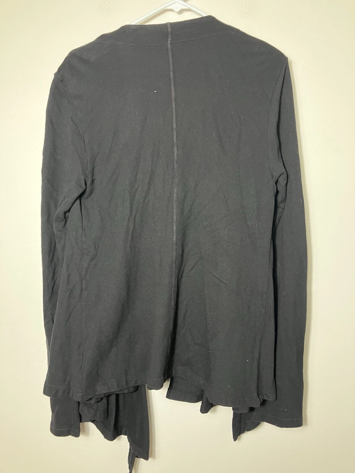 beyond-yoga soften up open long sleeves casual comfort pima jacket
