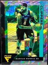 2020-21 Panini Flux Marcus Morris Sr. Cracked Ice #78 Clippers C011